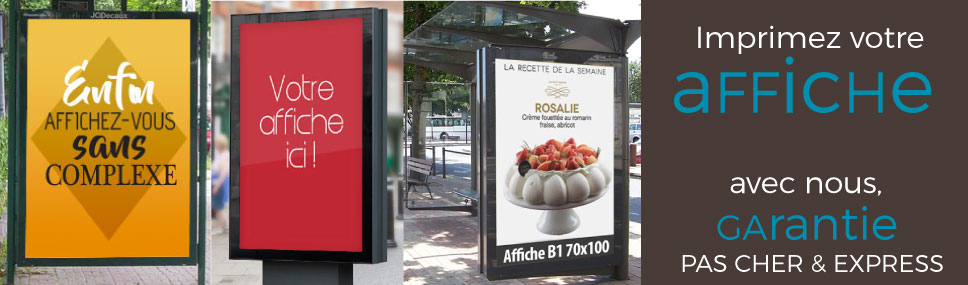 affiche publicitaire 