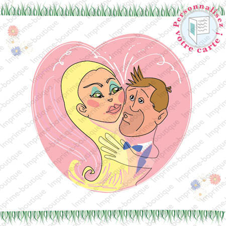 illustration de Faire-parts Mariage "humoristique"