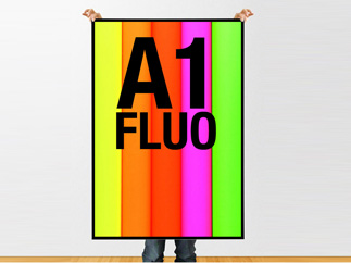 impression Affiche fluo A1 petite quantité pas cher  impression grande affiche fluo revendeur, banderole fluo, poster fluo, impression affiche fluo impression à l'unité, tirage affiche fluo jaune publicitaire petite quantité pas cher 
