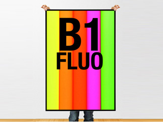 impression Affiche fluo B1 petite quantité pas cher  impression à l'unité