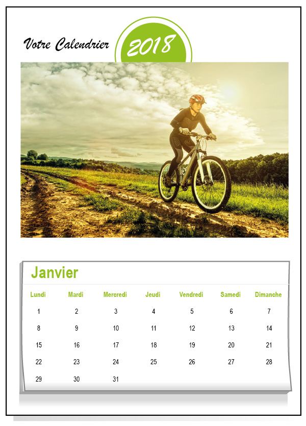 bloc calendrier journalier à effeuiller pas cher 2018