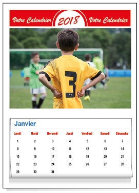 calendrier éphémeride pas cher 2018