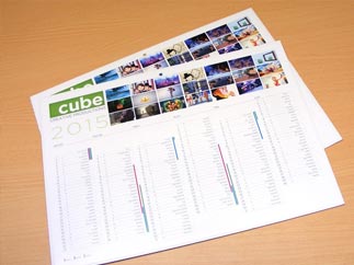 Impression de Calendrier mural personnalisé | Helloprint