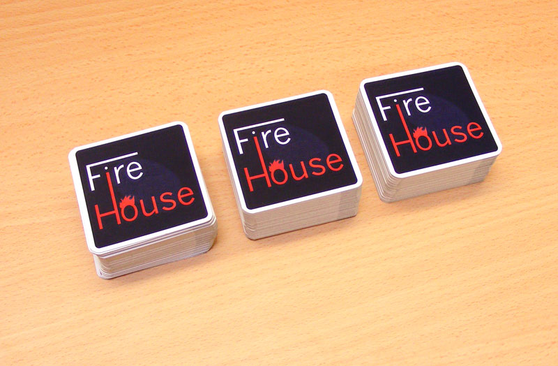 carte de visite carrée coins arrondis format 6x6cm, de qualité professionnelle