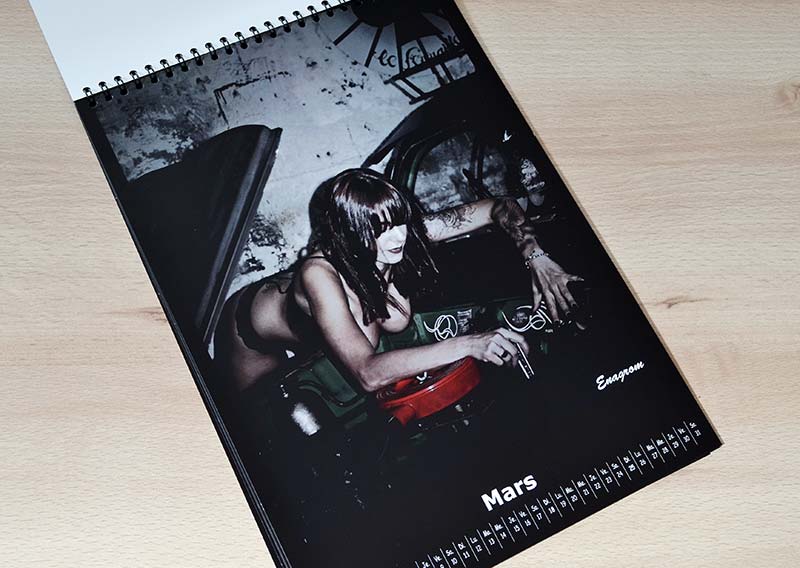 impression calendrier club photo personnalisé pas cher, une personnalisation entière pour la création en ligne de votre calendrier association club photo 