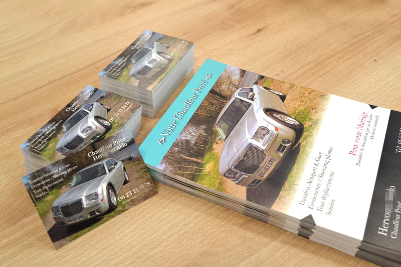 pack flyer, pack communication personnalisé pas cher pour entrepreneur