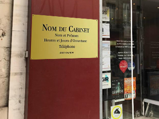 imprimerie pas cher Aix En Provence  express livre en Bouches-du-Rhône, une imprimerie en Franceplaque professionnelle pas cher 15x4cm  pas chère