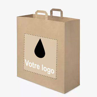 impression Sac en papier personnalisé petite quantité pas cher  