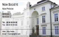 Modèle Carte de visite  immobilier pour Ce document est idéal pour communiquer vos coordonnées à personnaliser en ligne avec modèle gratuit