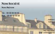 Modèle Carte de visite  immobilier pour Ce document est idéal pour communiquer vos coordonnées à personnaliser en ligne avec modèle gratuit
