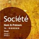 Modèle carte de visite carrée  design pour Ce document est idéal pour communiquer vos coordonnées, carte de visite carré à personnaliser en ligne avec modèle gratuit