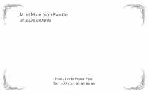 Modèle Grande carte de visite  particulier pour Carte de visite particulier : une grande carte de visite familiale à personnaliser en ligne avec modèle gratuit