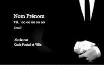 Modèle Carte de visite  pour les hommes pour carte de visite personnelle homme à personnaliser en ligne avec modèle gratuit