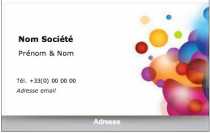 Modèle Carte de visite  pme pour ambiance bio-technologie à personnaliser en ligne avec modèle gratuit