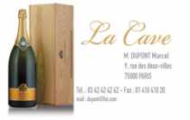 Modèle Carte de visite  épicerie pour Ce document est idéal pour les marchands de vin et les cavistes à personnaliser en ligne avec modèle gratuit