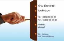 Modèle Carte de visite  serrurier pour dépanneur domicile, serrurerie, clef et cadenas à personnaliser en ligne avec modèle gratuit