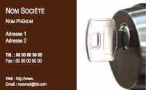 Modèle Carte de visite  serrurier pour Ce document est idéal pour communiquer vos coordonnées à personnaliser en ligne avec modèle gratuit