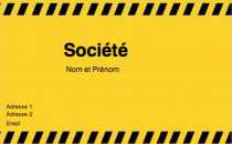 Modèle Carte de visite  travaux publics pour bâtiment, construction à personnaliser en ligne avec modèle gratuit