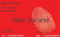 Modèle Carte de visite  Sécurité pour Carte de visite pour métier de la sécurité à personnaliser en ligne avec modèle gratuit