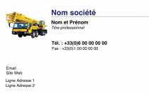 Modèle Carte de visite  construction pour bâtiment, BTP, architecte, maison, conception à personnaliser en ligne avec modèle gratuit