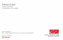 Modèle Carte de visite  expert comptable pour professionnelle avec logo, comptable expert comptable à personnaliser en ligne avec modèle gratuit