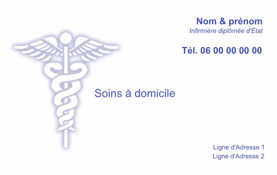 Caducée Infirmière à domicile 2024 - La Boutique Des Infirmières