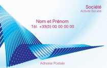 Modèle Carte de visite  professionnel pour professionnelle, petite entreprise, conseil, profession libérale à personnaliser en ligne avec modèle gratuit