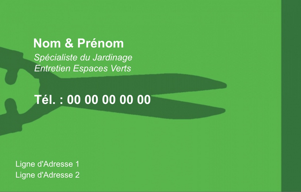 carte de visite paysagiste Carte De Visite Espace Vert Modele Gratuit A Imprimer Fond carte de visite paysagiste