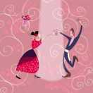 Modèle faire-part mariage  mariage pour idéal pour votre faire-part de mariage, thème espagnolisant à personnaliser en ligne avec modèle gratuit