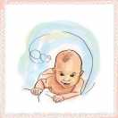 Modèle faire-part naissance  générique pour Ce document est idéal pour composer votre faire-part de naissance à personnaliser en ligne avec modèle gratuit