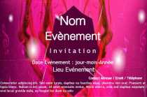 Modèle Flyer A six  publicitaire pour flyer A6 taille carte postale à personnaliser en ligne avec modèle gratuit