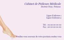 Modèle carte de visite  médicale pour carte de visite médicale à personnaliser en ligne avec modèle gratuit