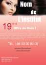 Modèle Flyer A cinq  salon de beauté pour flyer salon de beauté, soins, à personnaliser en ligne avec modèle gratuit