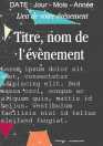 Modèle Flyer A cinq  publicitaire pour soirées musicales, flyer, document d'appel à personnaliser en ligne avec modèle gratuit