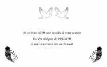 Modèle Carte  Remerciement décès pour Carte remerciements décès à personnaliser en ligne avec modèle gratuit